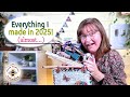 And a Finish it Friday challenge! A look back at the year and some finishing motivation...