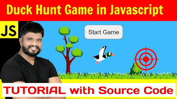 Ep61 - Duck Hunt Game in JavaScript Tutorial with Source Code