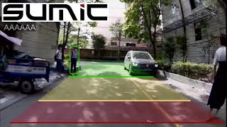 1080P Vehicle AI Pedestrian Detection Camera Rearview Camera