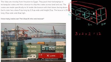 Volume of rectangles inside rectangles