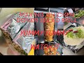 How to make a chicken doner roll with salad: Watch it