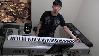 Dream Theater - The Shattered Fortress keyboard cover by Junghwan Kim jamming with Mike Portnoy