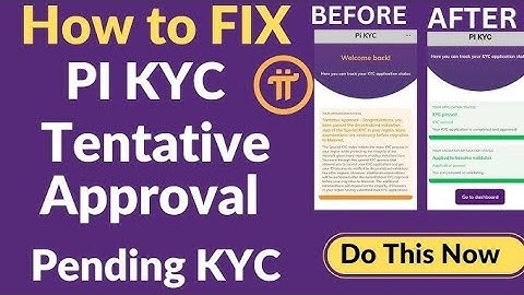 #PiNetwork  Tentative KYC – Secure Your Pi Future #KYCUpdate
