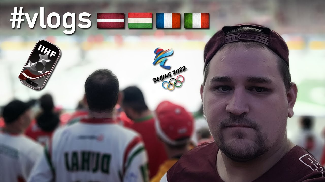 Ungāari paņēma savu un Latvija tika uz Olimpiādi #vlogs #hokejs #rīga