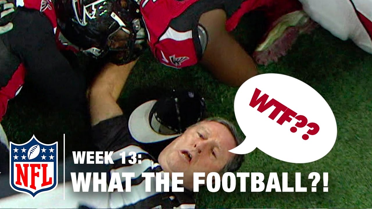 Top 5 Worst Moments (Week 13) WTF What The Football?! NFL Now