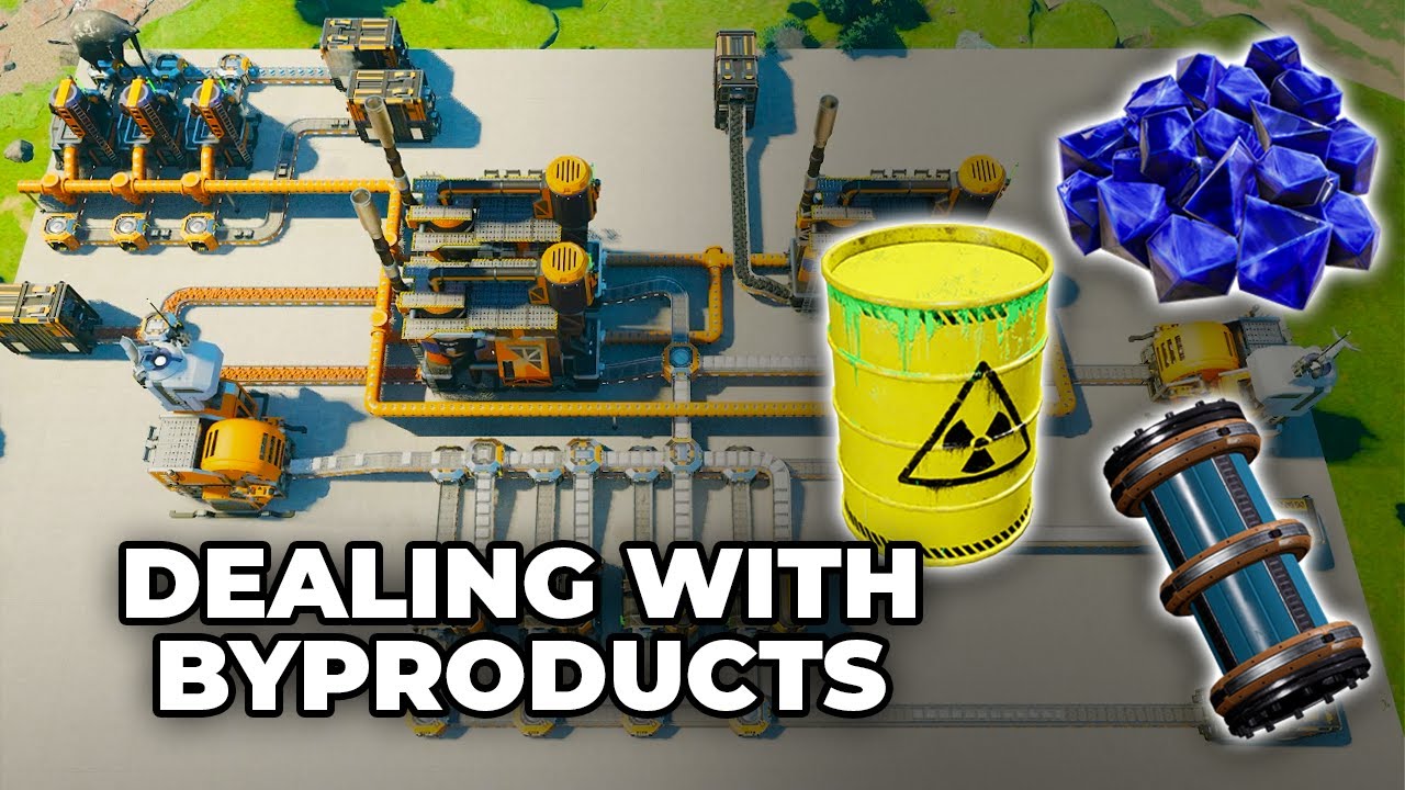 How to Deal with Byproducts in Satisfactory