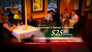 Antonio s Summer Menu