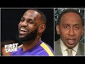 Stephen A. reacts to LeBron becoming the MVP favorite at most sportsbooks | First Take