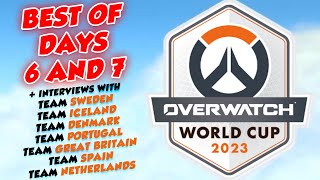 Best of Overwatch World Cup Days 6 & 7