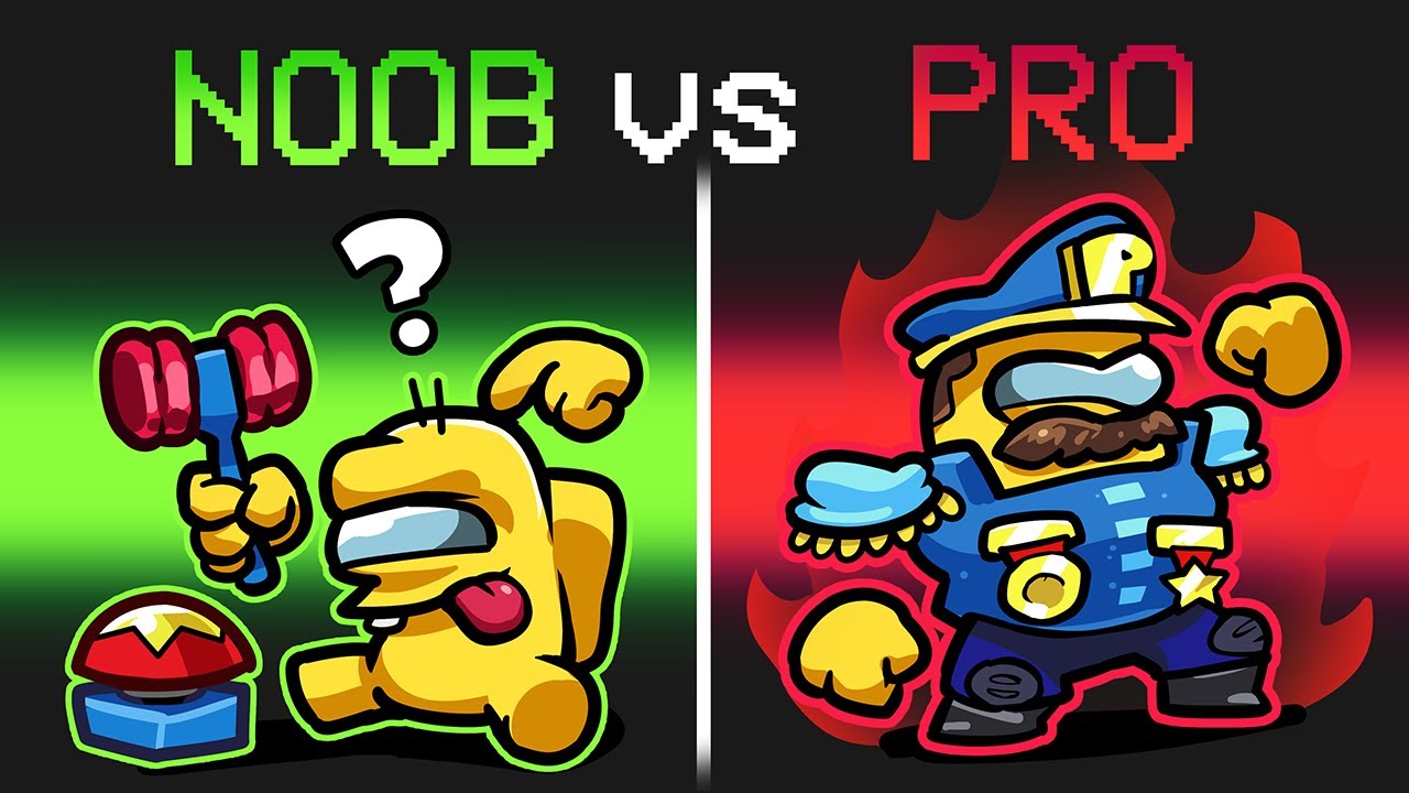 NOOB vs PRO in Among Us