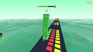 stack colors game play ||for android and ios games ||py all levels screenshot 4