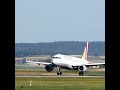 German Wings Airbus A320 Landing #shorts