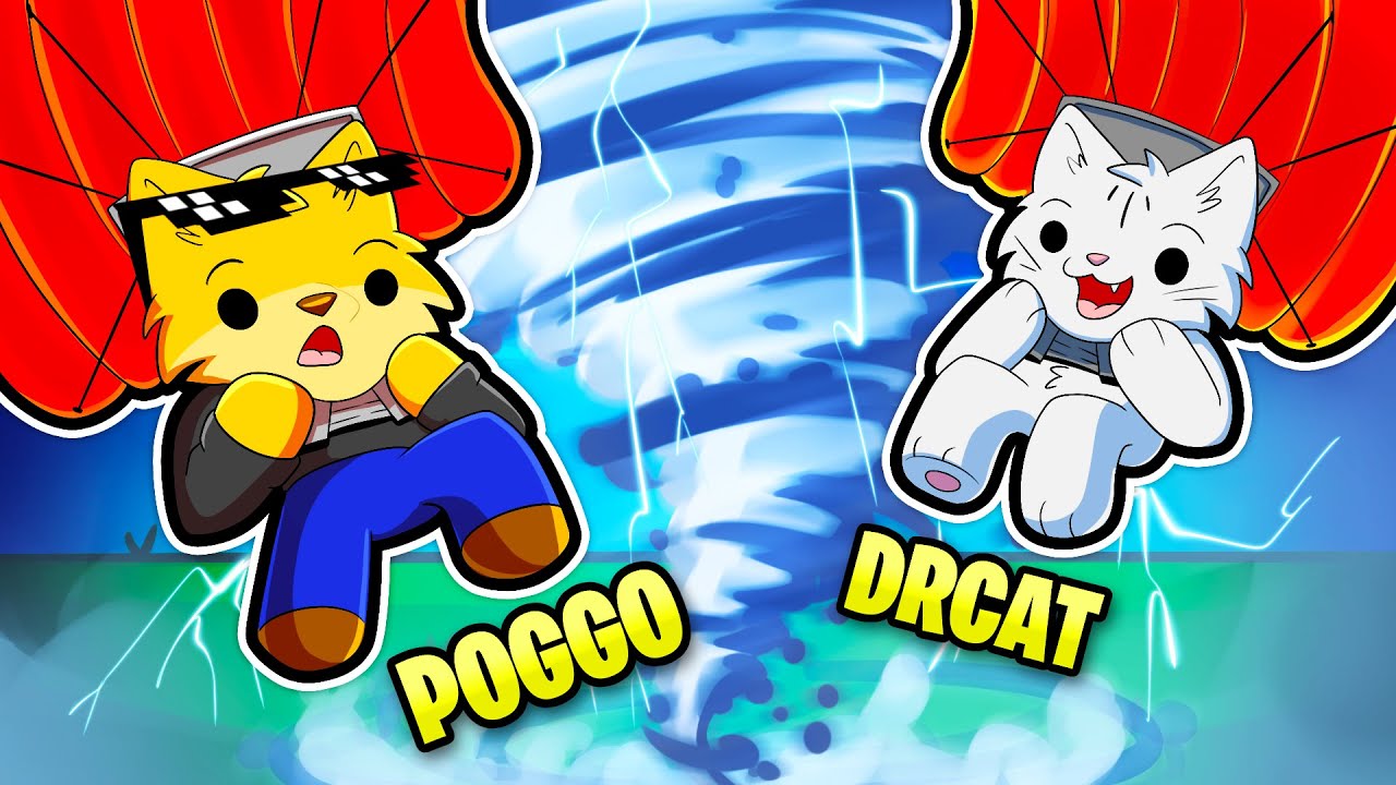 ENTRO IN UN TORNADO GIGANTE SU WOBBLY LIFE CON DRCAT! LA MISSIONE PIÙ PERICOLOSA DEL MONDO! *EPICO*