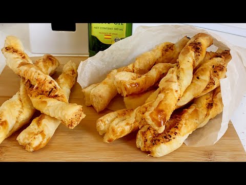 Video: Puff Pastry Cheese Sticks: Sunud-sunod Na Mga Recipe Na May Mga Larawan At Video