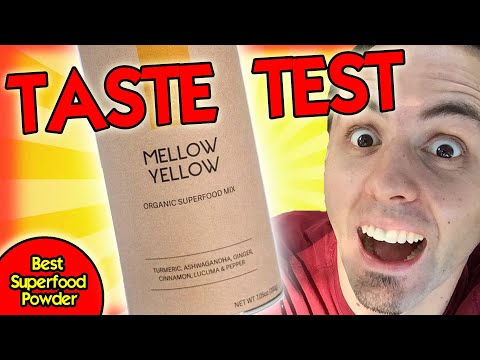 BEST SUPERFOOD POWDER? | Mellow Yellow Taste Test & YourSuper.com Review