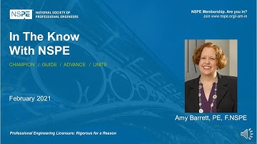 In the Know with NSPE - February 2021