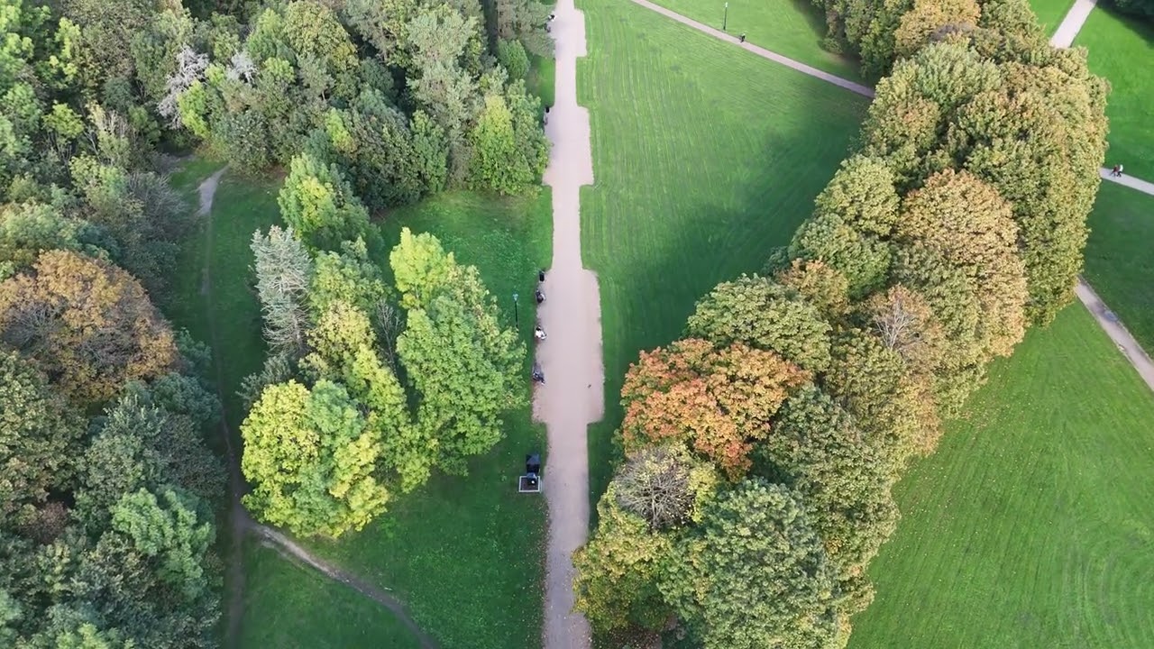 Garden + City View,  4k Drone Footage (FREE)