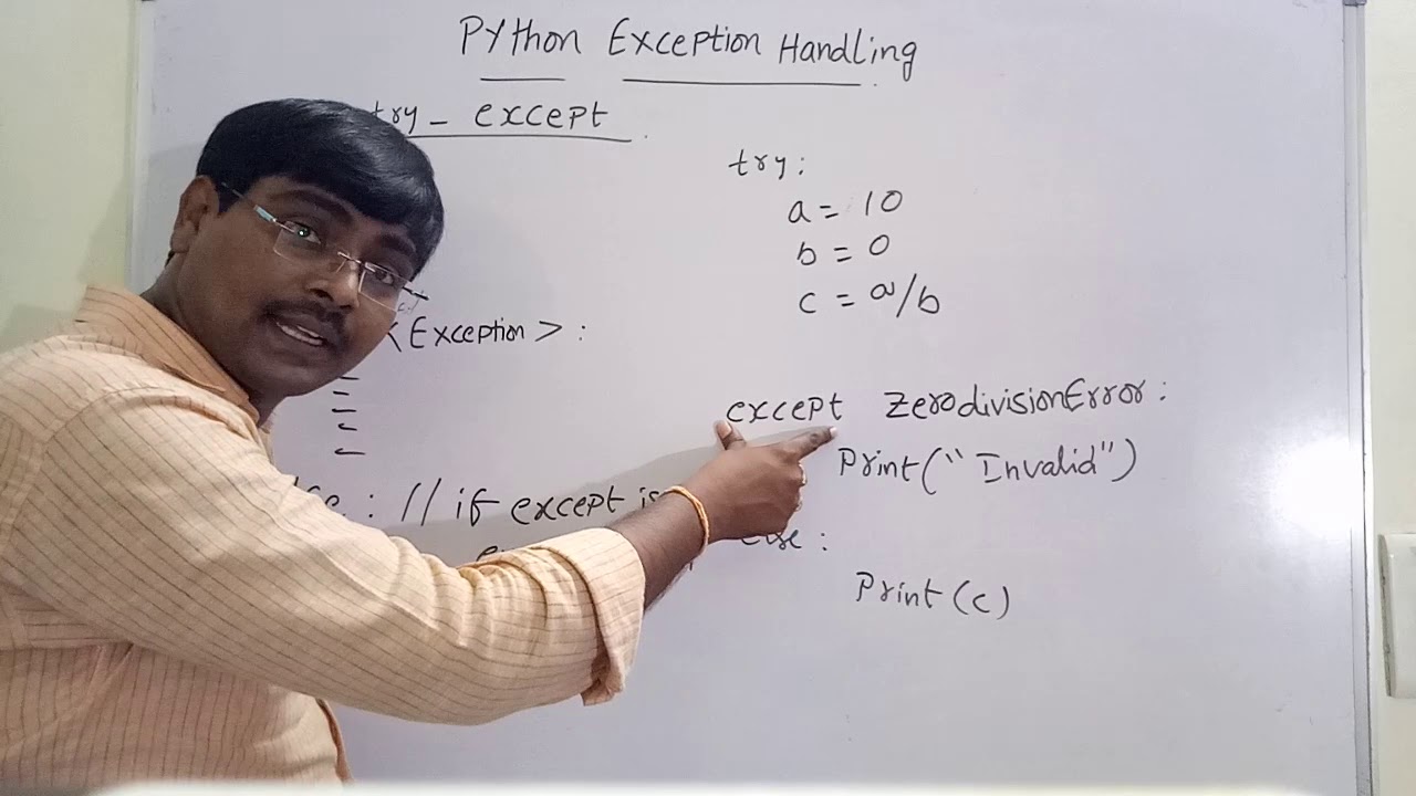 Exception Handling in Python - YouTube