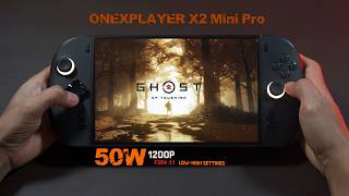 Ghost of Tsushima - Onexplayer X2 Mini Pro Vs Apex| 50W Low - High | 1200p | FSR 4 | Let's Do it