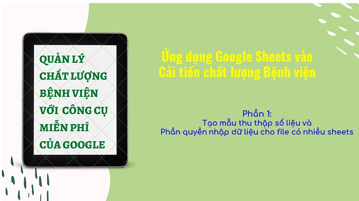 Google sheet có lập tệp được không