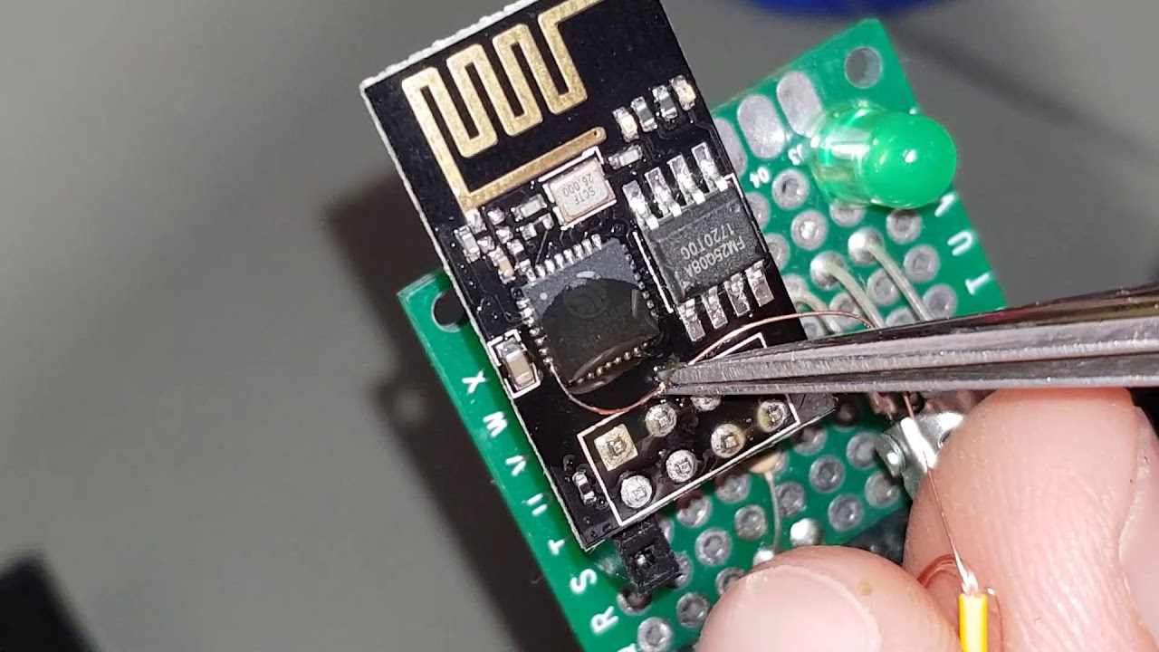 How To Add Deep Sleep Mode To Esp8266 Esp 01 Youtube