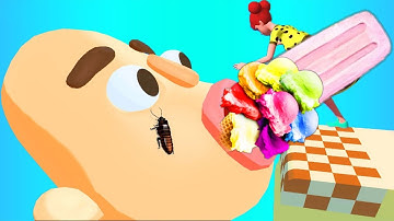 Satisfying Mobile Game: Canvas Run, Sandwich Runner, Juice Run, #dkjgameplay @DKJGamePlay