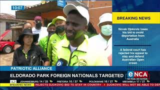 Patriotic Alliance | Eldorado Park foreign nationals targeted