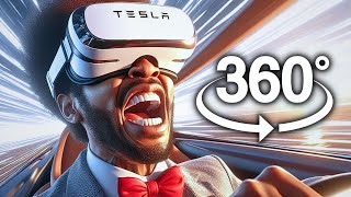 0 to 1000000 km/hr - Inside Tesla╿360 VR