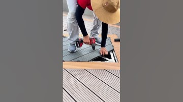 Hướng dẫn thi công sàn gỗ nhựa ngoài trời cho hồ bơi, sân vườn | Hoàng Đình Việt