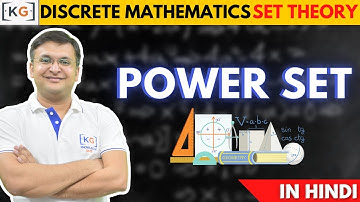 1.6 Power Set in Discrete Mathematics in Hindi | Number Of Elements in Power Set OF Empty Set