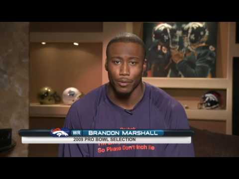 Brandon Marshall Interview 11/19/09