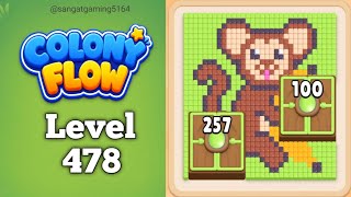 Colony Flow Level 478 game walkthrough
