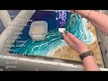 102 Epoxy Resin & Acrylic Art -  How I correct a bad Ocene & Beach Scene. Real Sand.  Holiday vibes