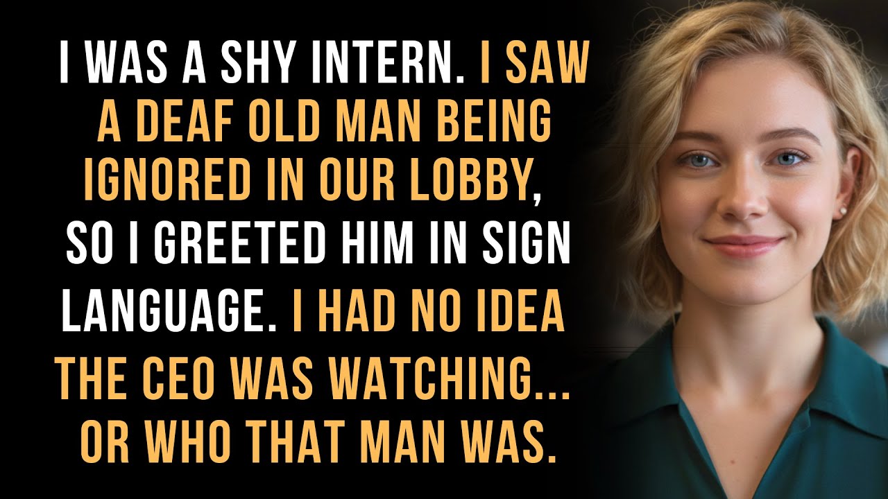 I Greeted a Deaf Visitor in Sign Language. I Had No Idea The CEO Was Watching.