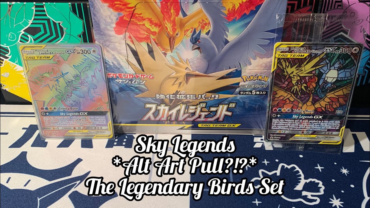 *Alt Art!!!* 🤩 Sky Legends 🦅🦜🕊 Legendary Birds Trio Set