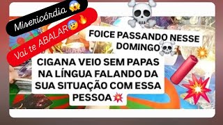 ⚠️ISSO VAI TE ABALAR‼️☠️A FOICE TA PASSANDO NESSE DOMINGO E ESSA SITUAÇÃO É BEM SÉRIA E ENVOLVE VC😱