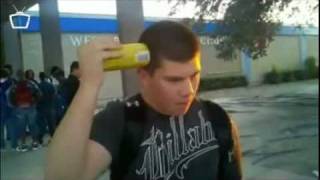 Epic Fail Trying To Crush A Can So Funny Bitch