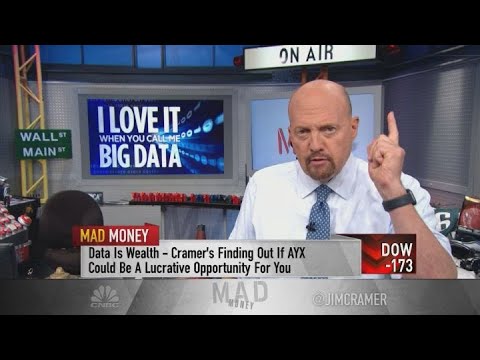 ayx stock New Update Cramer: Put Alteryx on your shopping list and pounce on a pullback