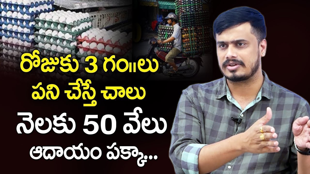 Daily Money : How To Start Egg Business In Telugu | Egg Business Idea | Egg business In Telugu