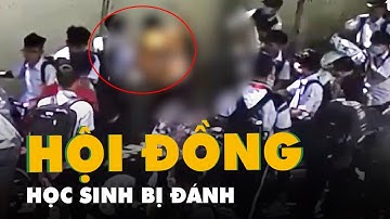 Một học sinh bị đánh hội đồng khi vừa tan học