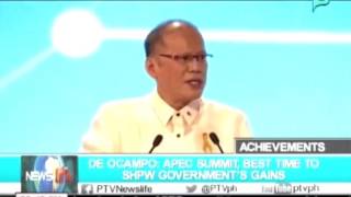 NewsLife: De Ocampo: APEC Summit, best time to show government's gains || Nov. 16, 2015