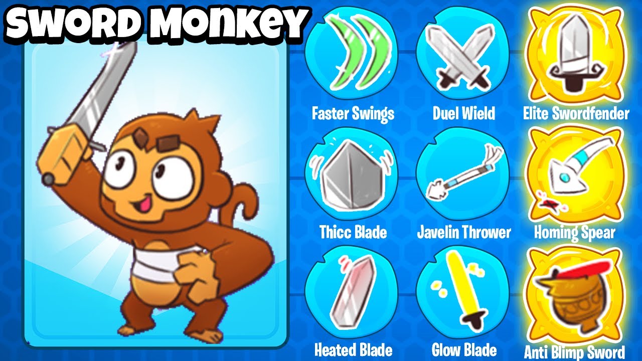 PODER MÁXIMO DO SWORD MONKEY - Bloons TD 6 