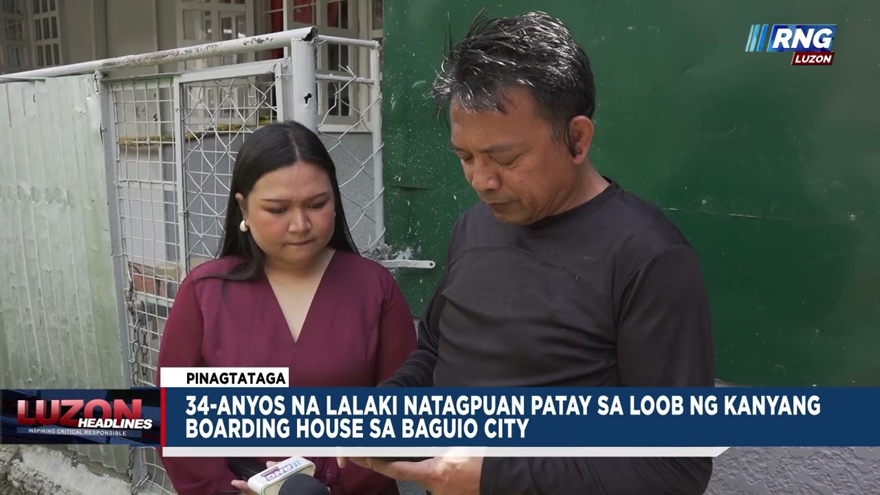 34-anyos na lalaki natagpuan patay sa loob ng kanyang boarding house sa Baguio City