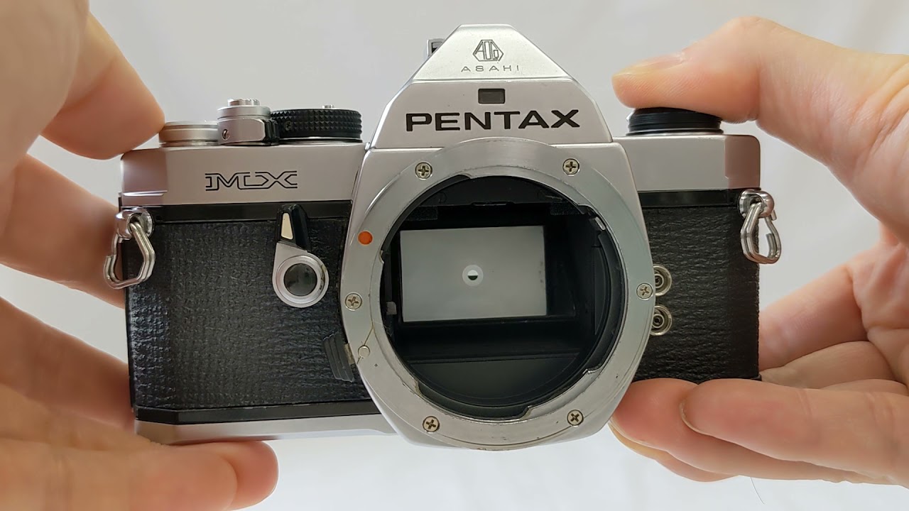 Pentax MX 35mm SLR Film Camera with SMC Pentax-M 50mm F/1.4 Lens
