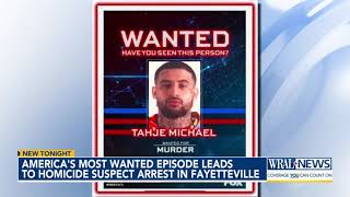America's Most Wanted episode leads to arrest in Fayetteville