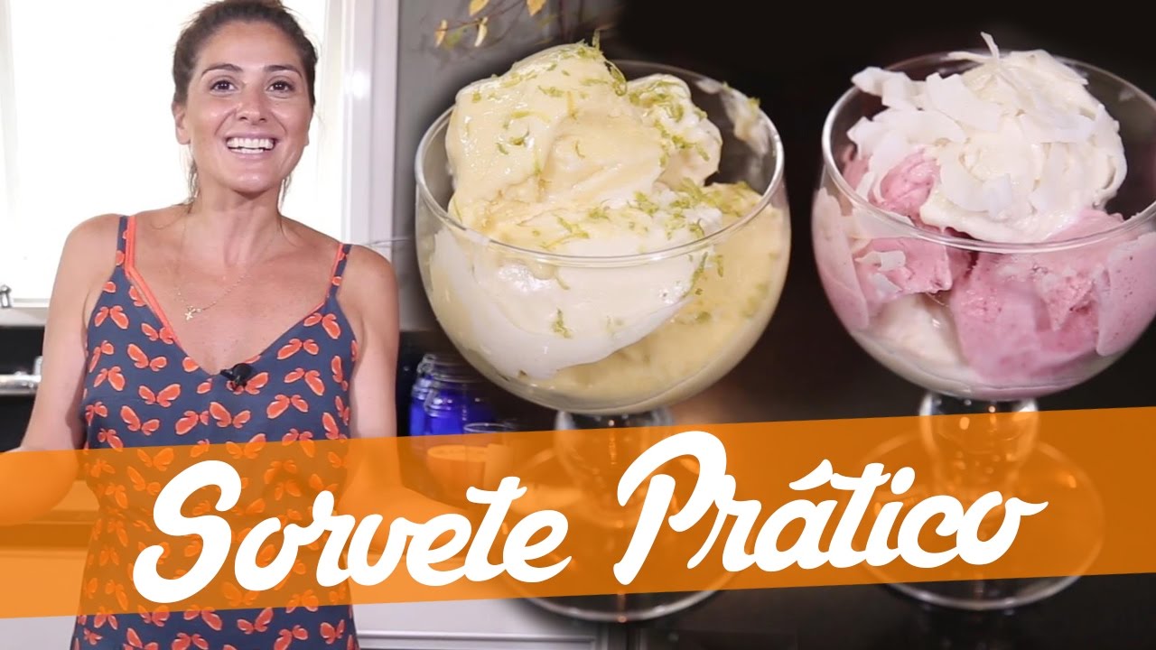 Sorvete em 5 minutos - Carol Fiorentino