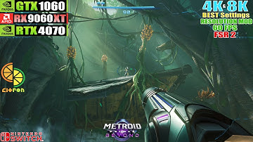 Metroid Prime 4 PC | CITRON/YUZU Emulator 4K & 8K Best Settings Performance Test | 60FPS - AMD FSR 2