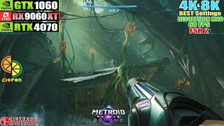 Metroid Prime 4 PC | CITRON/YUZU Emulator 4K & 8K Best Settings Performance Test | 60FPS - AMD FSR 2