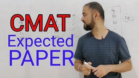 CMAT 2020 Expected paper. Free Download. 90% of the paper will be based on this paper by Ck Cetking
