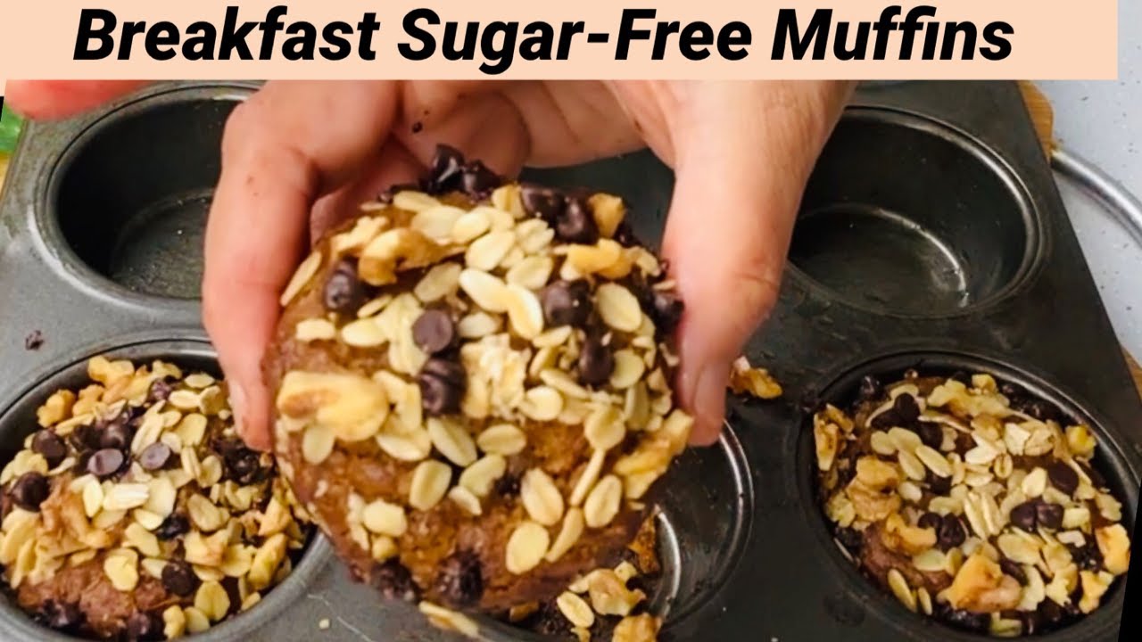 Breakfast Muffins | Sugar-free Muffins | Healthy Muffins | Flavourful Food